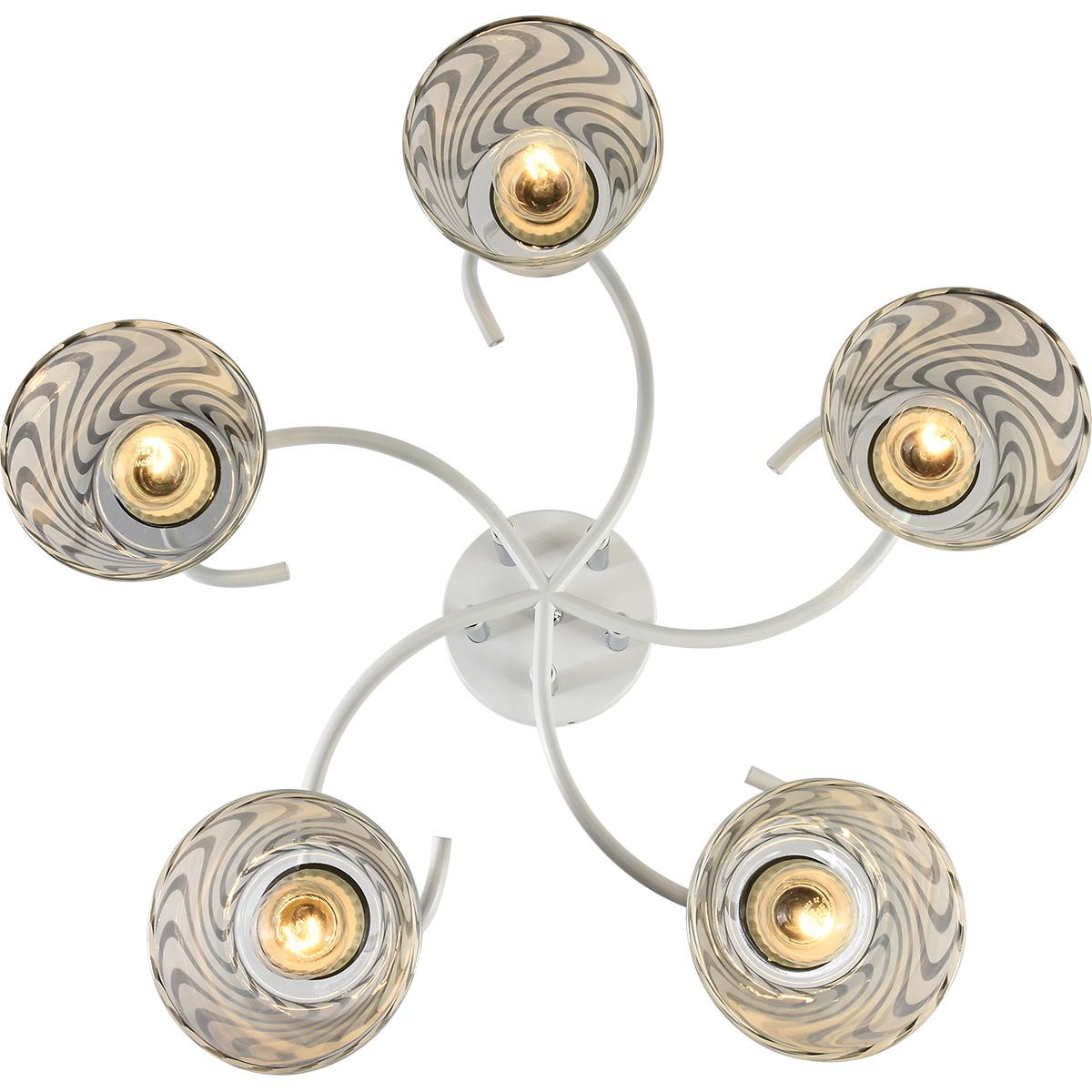 Люстра на штанге Reluce 01391-0.3-05 WH+CR