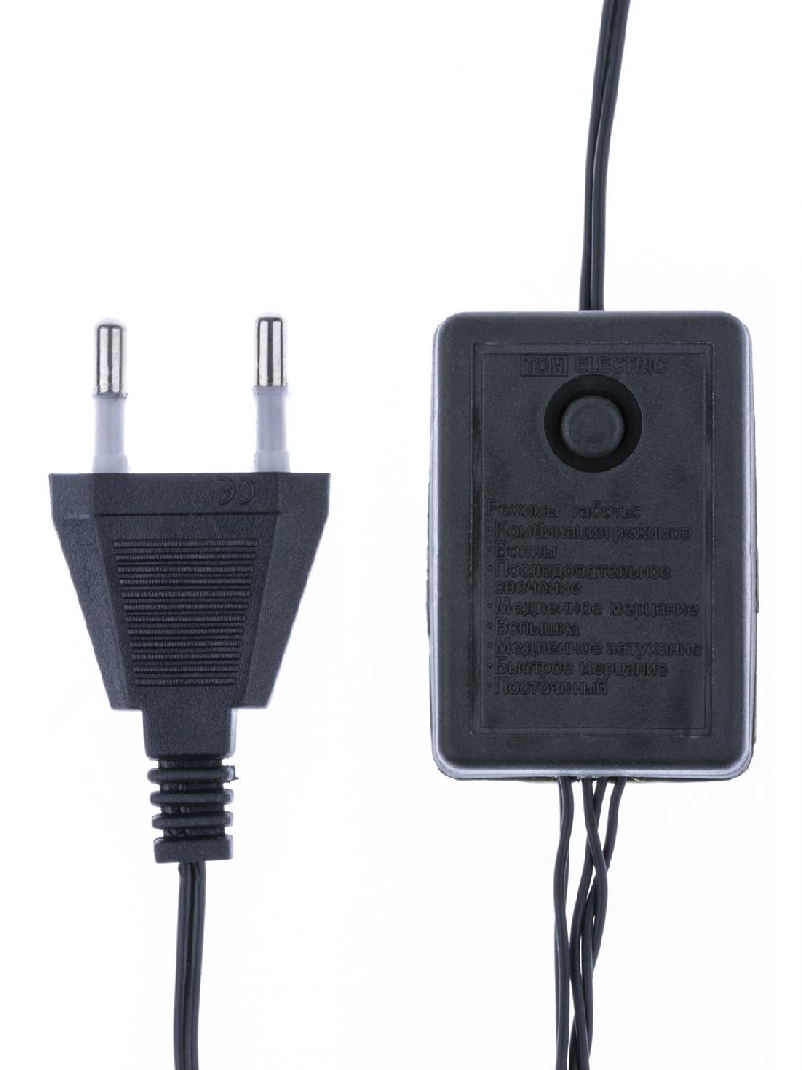Светодиодная гирлянда TDM Electric МГ 100 220V разноцветная 8 режимов SQ0361-0005