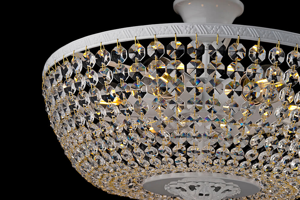 Люстра на штанге Arti Lampadari Nobile E 1.3.40.2.100 WG