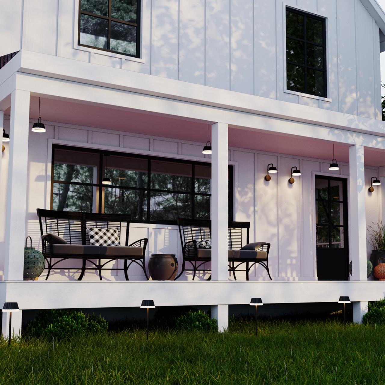 Уличный подвесной светильник Novotech Gonna 358459