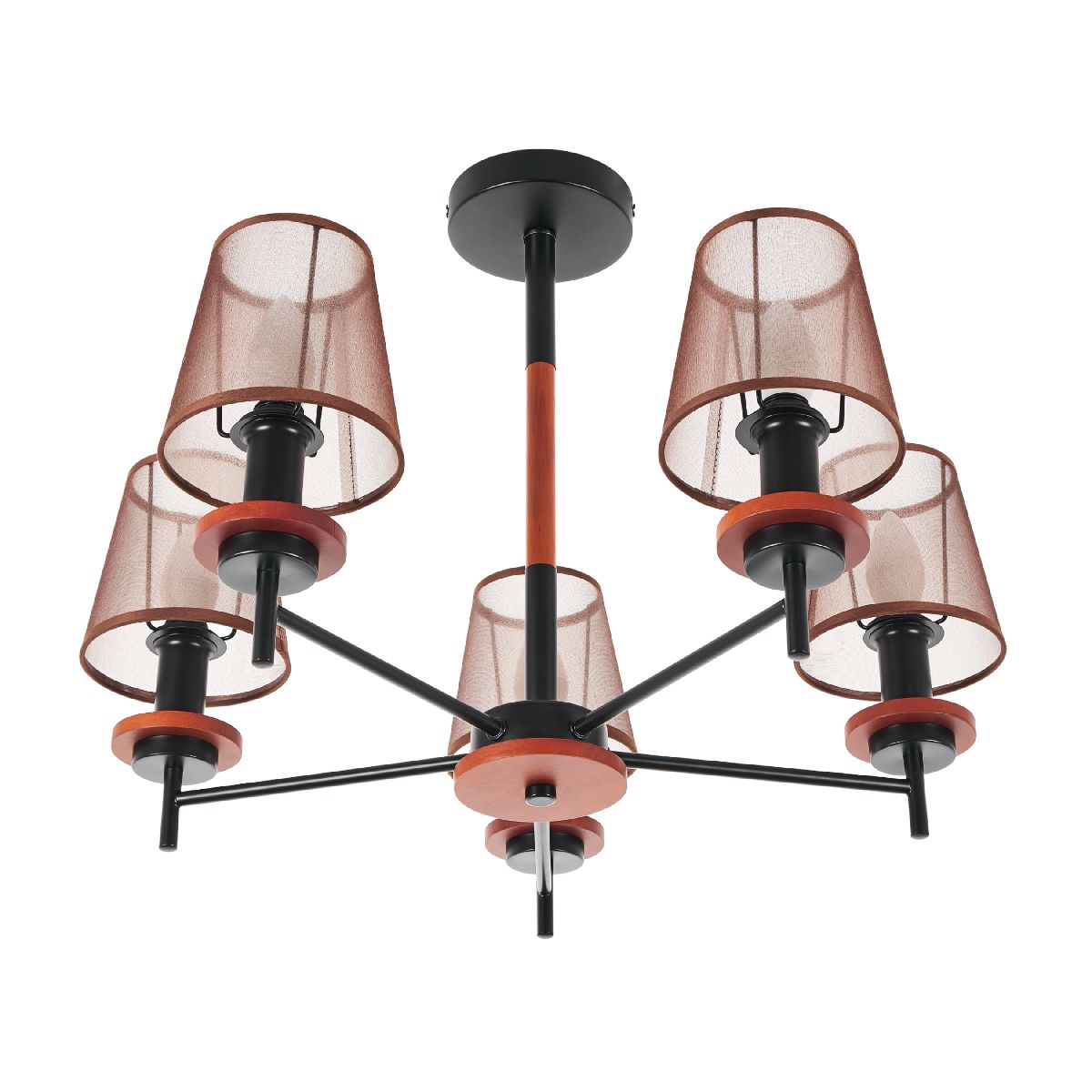 Люстра на штанге MyFar Daniel MR1851-5C