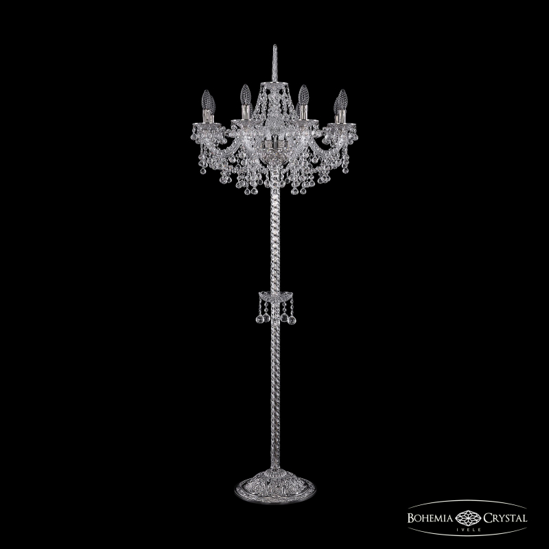 Торшер Bohemia Ivele Crystal 16109T9/8/195-160 Ni