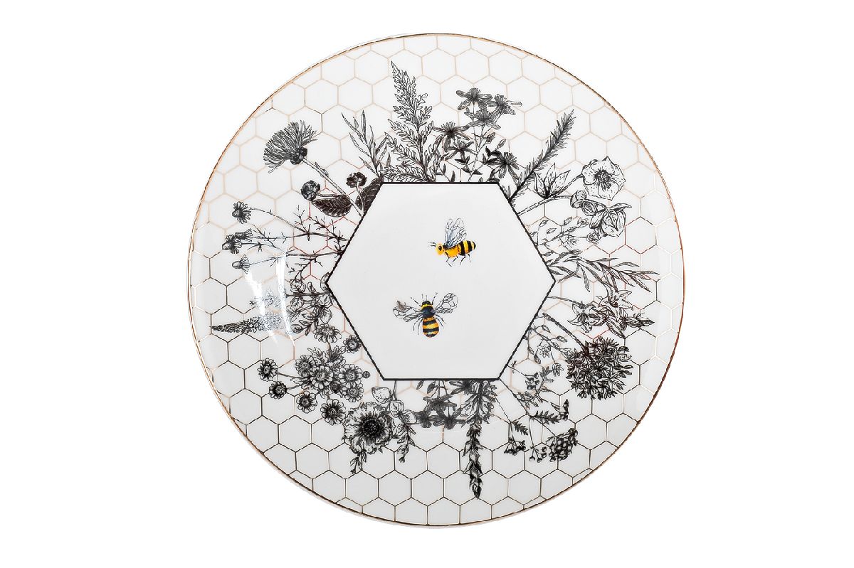 Тарелка Garda Decor 26FC-TAR-HONEYCOMB-19,5/1
