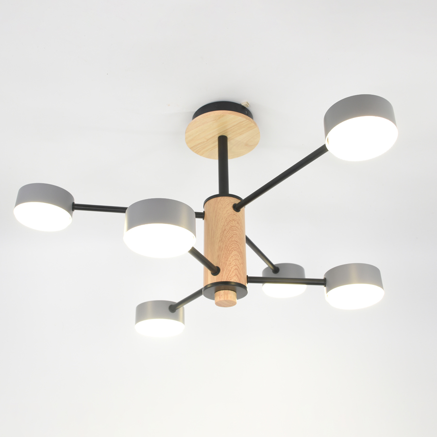 Люстра на штанге General GCHL-6GX53-M 662334