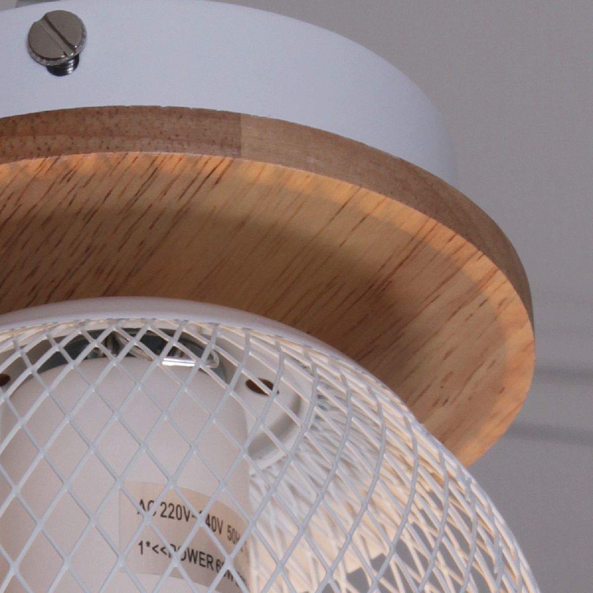 Потолочный светильник Reluce 01565-3.3-01 WH+WOOD