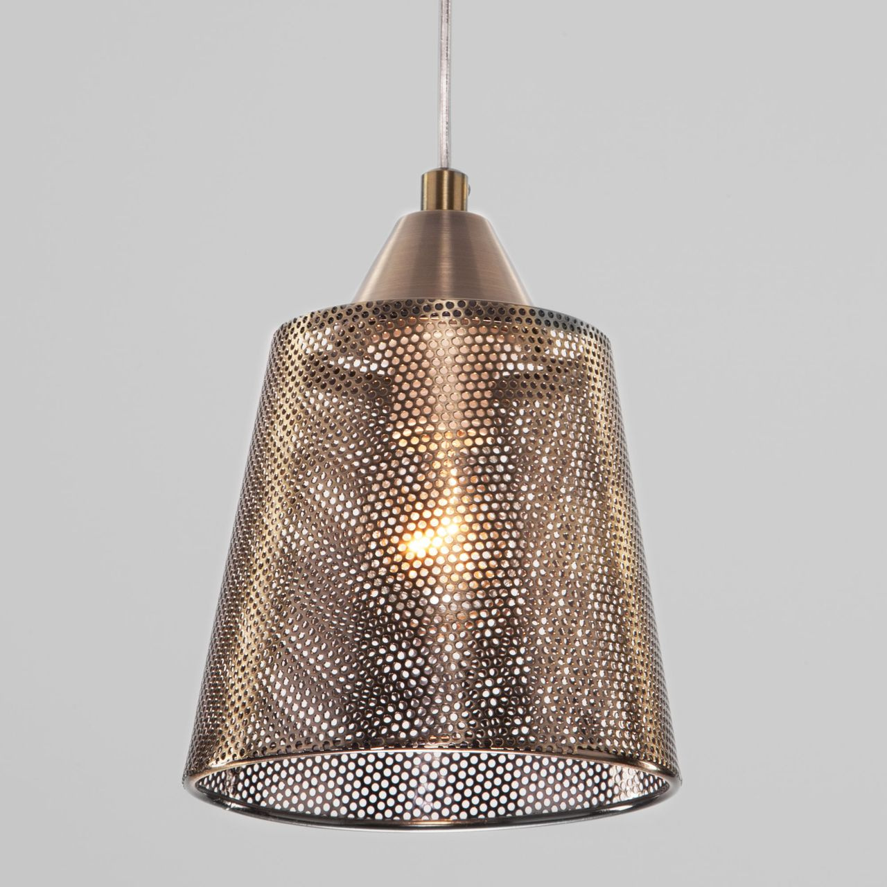 Подвесной светильник Eurosvet Ollie 50016/1 античная бронза