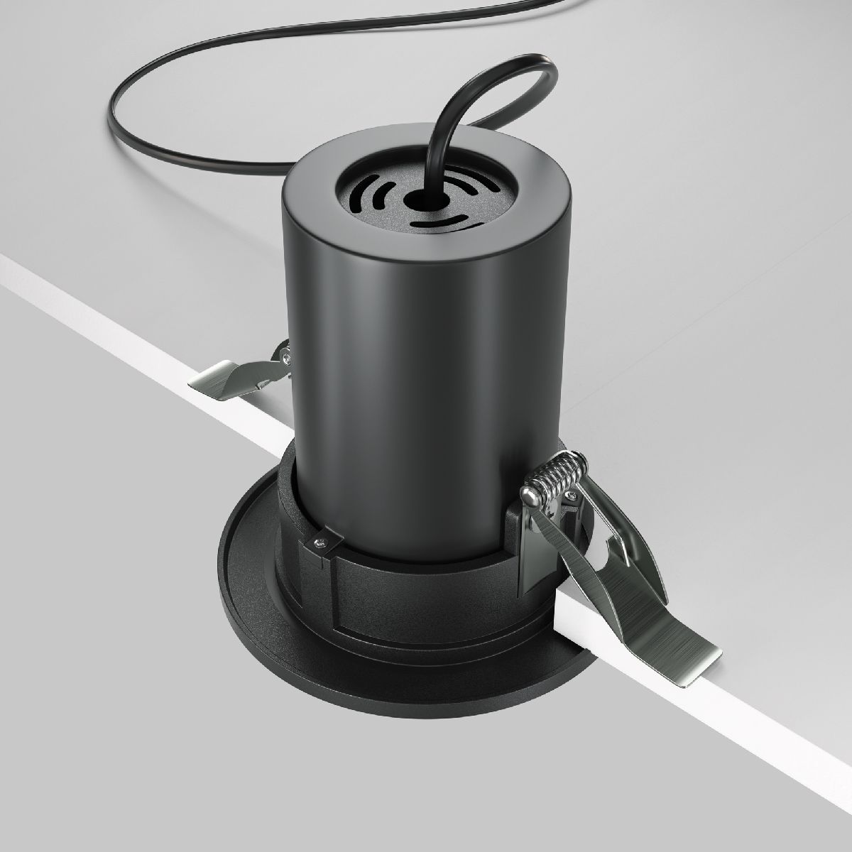 Встраиваемый спот Maytoni Hidden DL045-01-10W4K-B