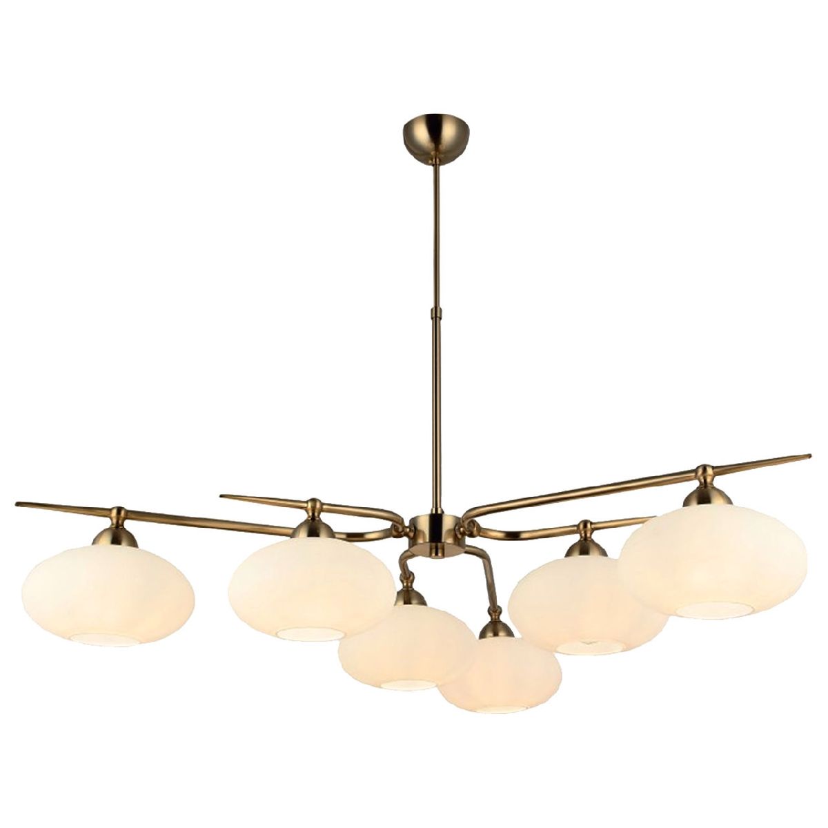 Люстра на штанге IMEX MD.8869-6-P-TBS