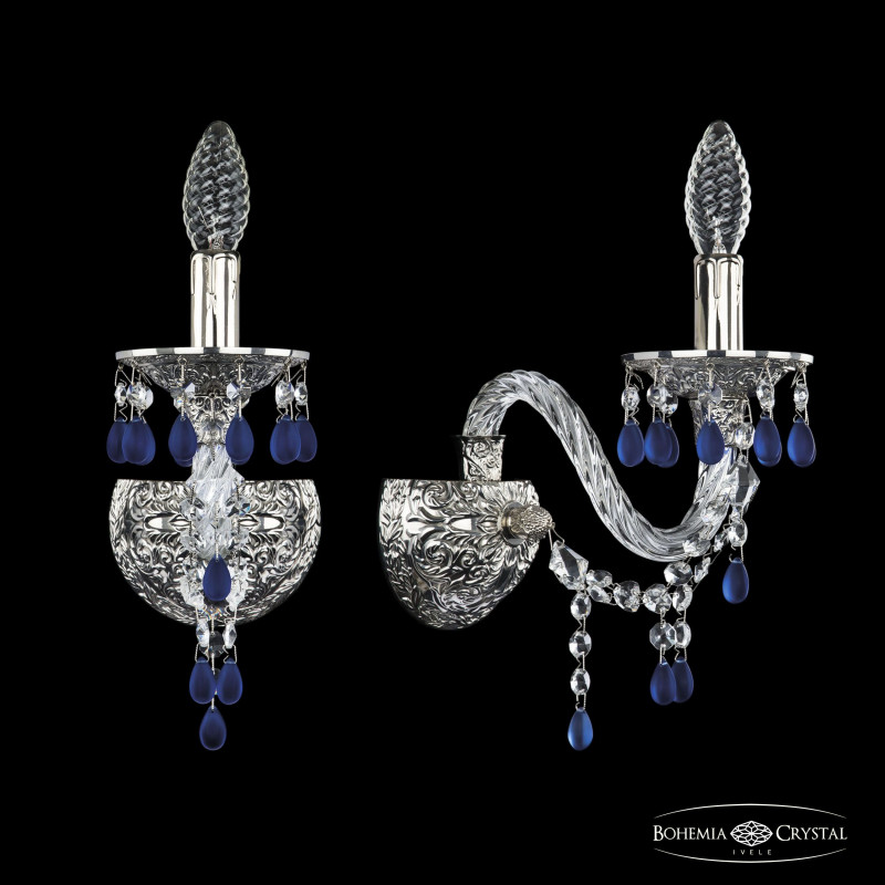 Бра Bohemia Ivele Crystal 16110B/1/165 Ni V3001