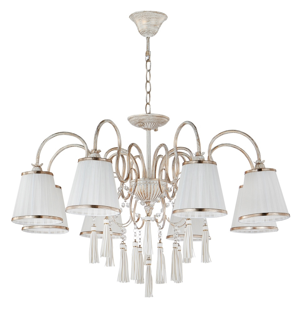 Потолочная люстра Crystal Lux OFELIA SP-PL8 WHITE