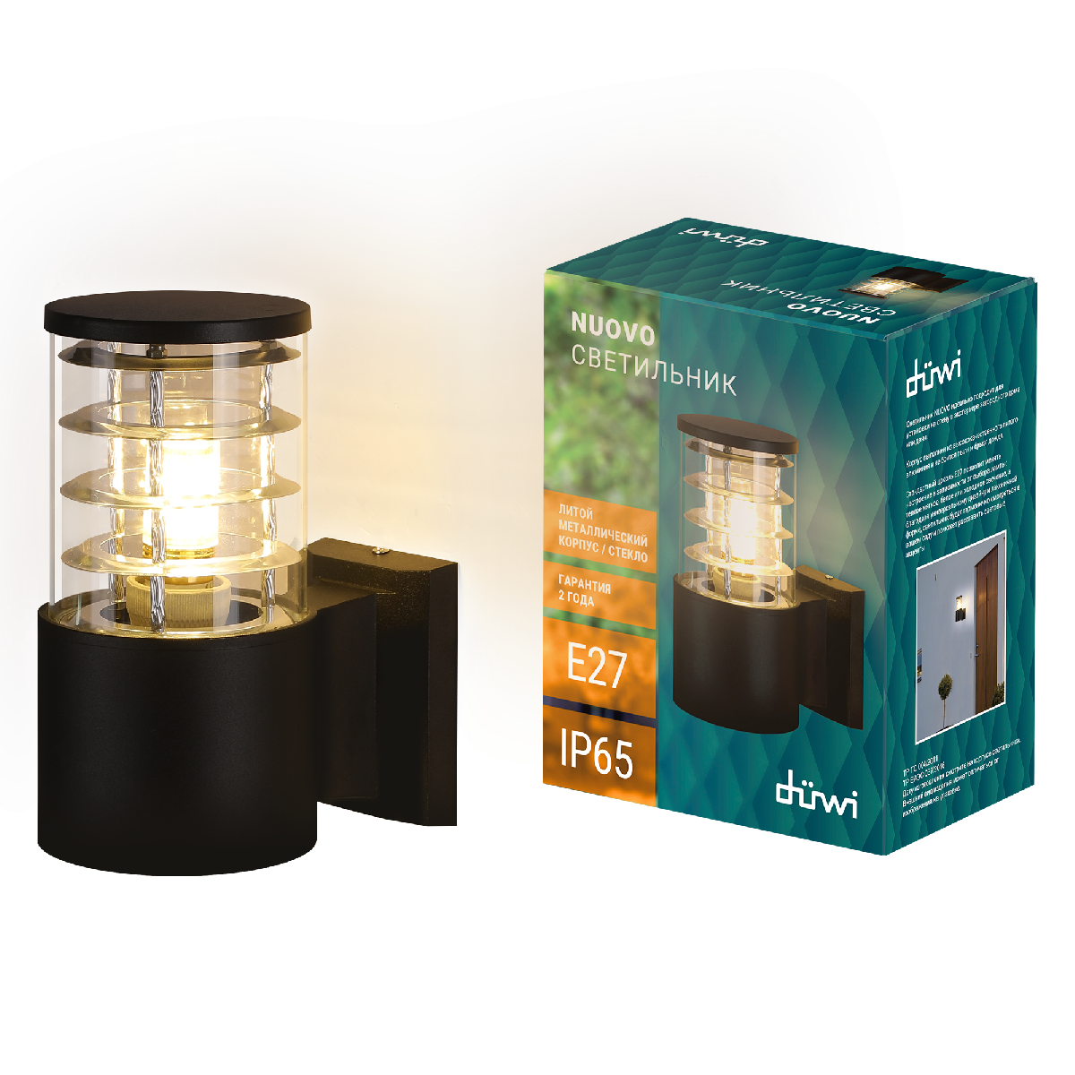 Настенный уличный светильник Duwi Techno 24393 9