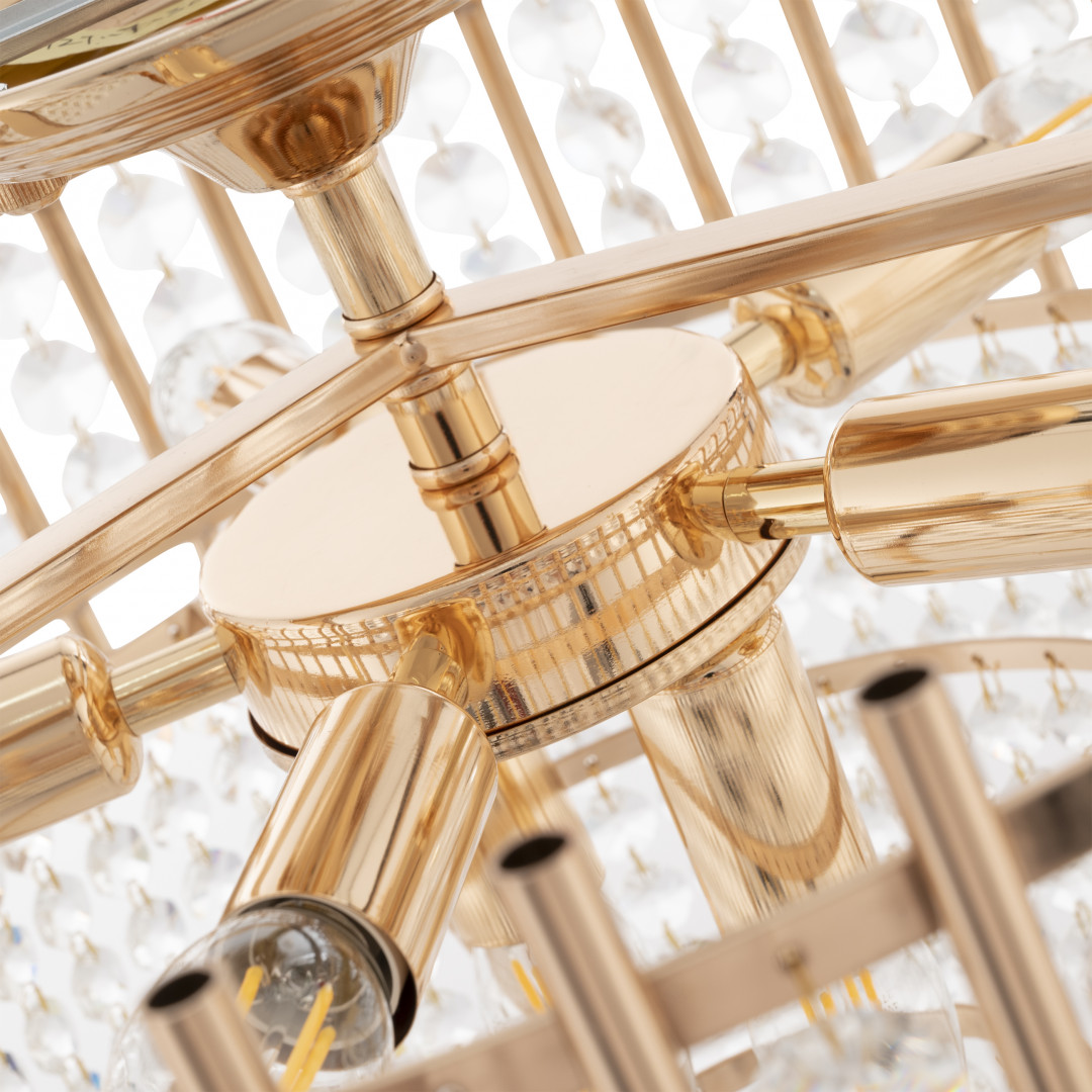 Потолочная люстра Arte Milano Sorrento 376109/7/30/490 GD