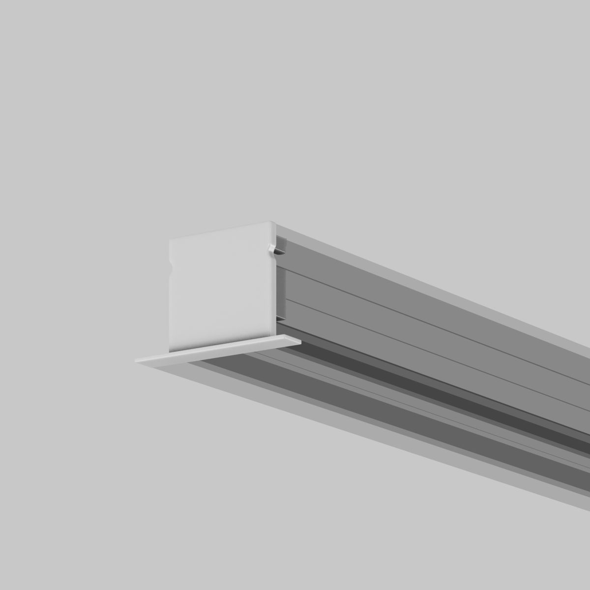 Комплект заглушек для профиля 27×20 2шт Maytoni Led Strip ALM-2720-EC 642070