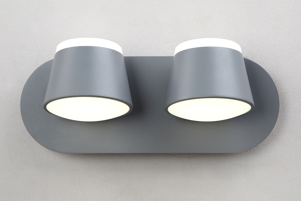 Бра серое Crystal Lux Madrid AP2 Gray