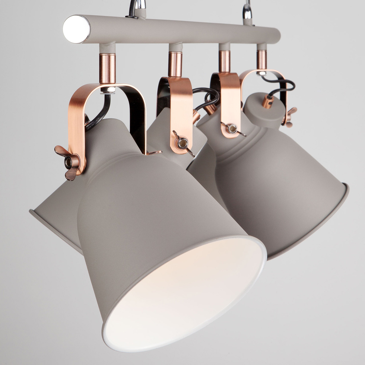 Подвесной светильник Eurosvet Projector 50083/4 серый