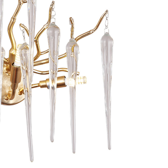 Настенный светильник Lumien Hall Emelin LH3066/3W-GD-CL