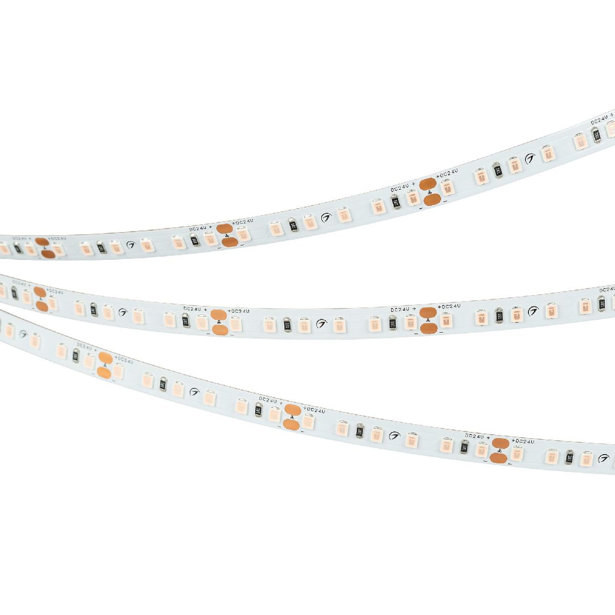 Светодиодная лента Arlight RT-A120-8mm 24V Violet (9.6 W/m, IP20, 2835, 5m) 043384