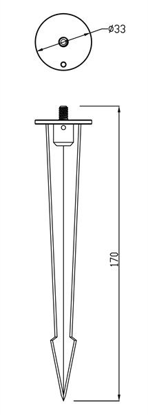 Колышек Deko-Light Colt 930426