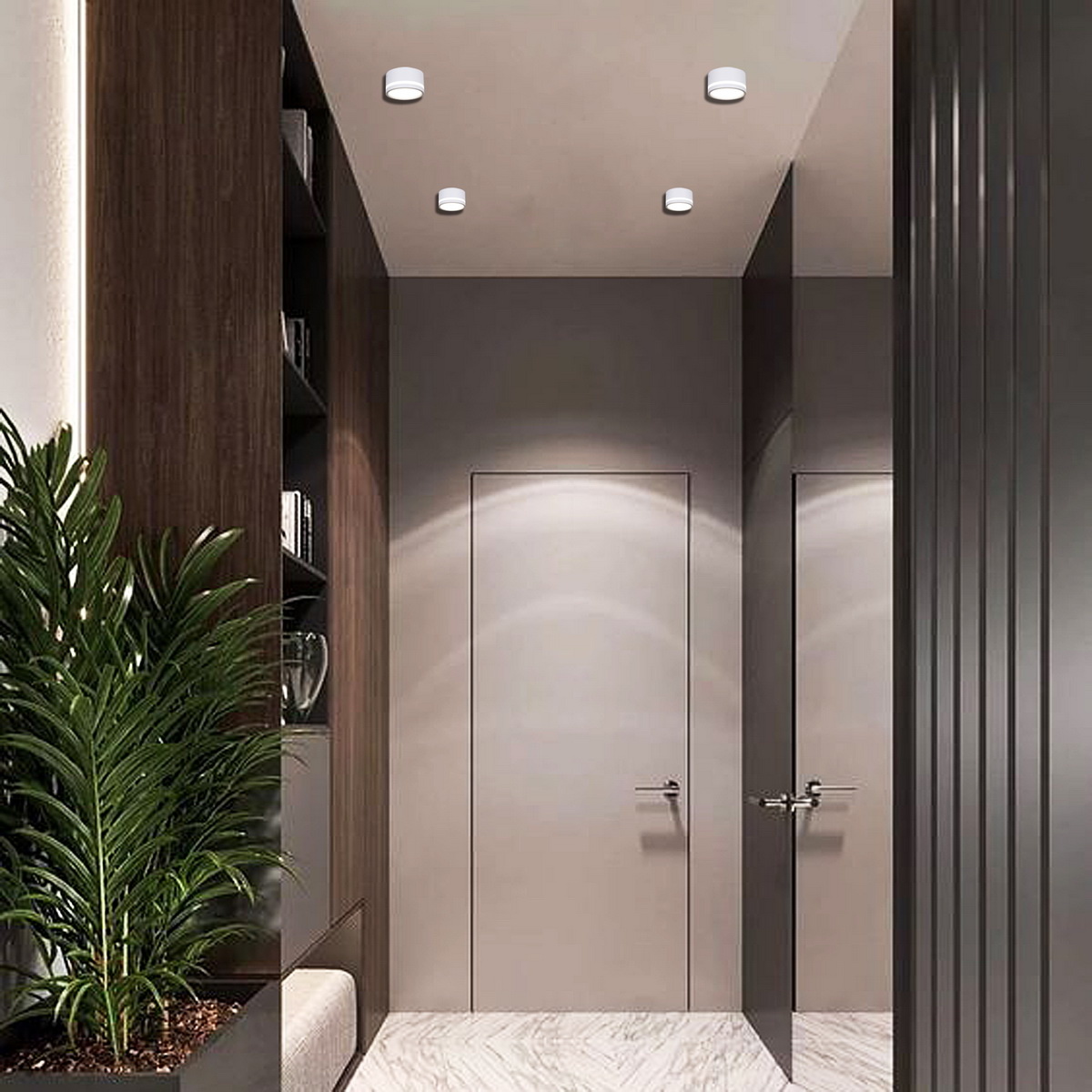 Накладной светильник Reluce 81153-9.5-001MN LED7W WH