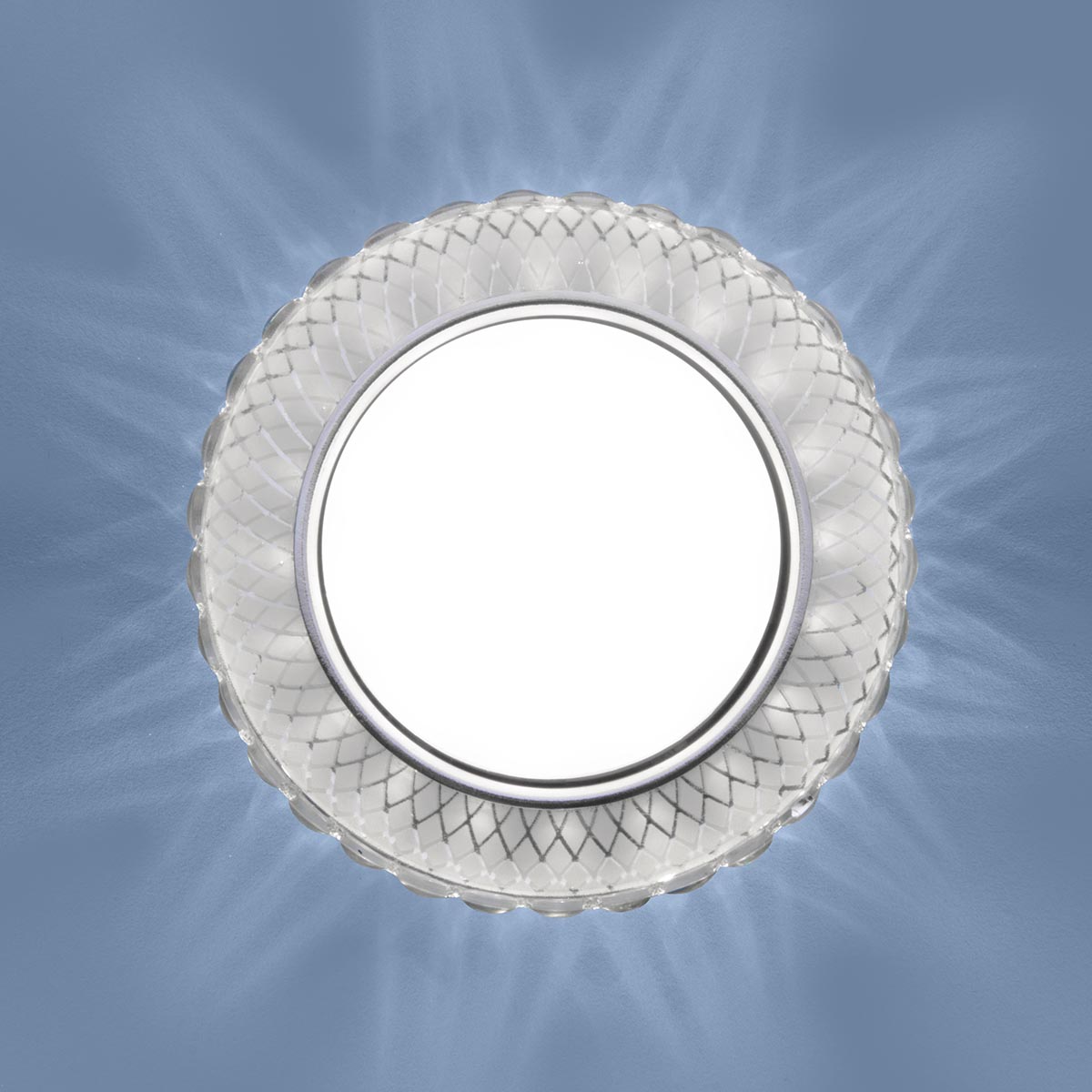 Встраиваемый светильник Elektrostandard 3034 GX53 SL/WH зеркальный/белый 4690389148972