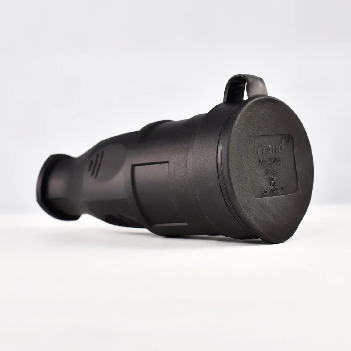 Штепсельный разъем с заглушкой Lezard Каучук 106-0400-0102/102