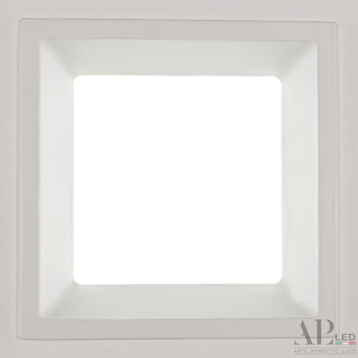 Встраиваемый светильник Arte Perfetto Luce Ingrid 3322.LDF9016/9W/6K