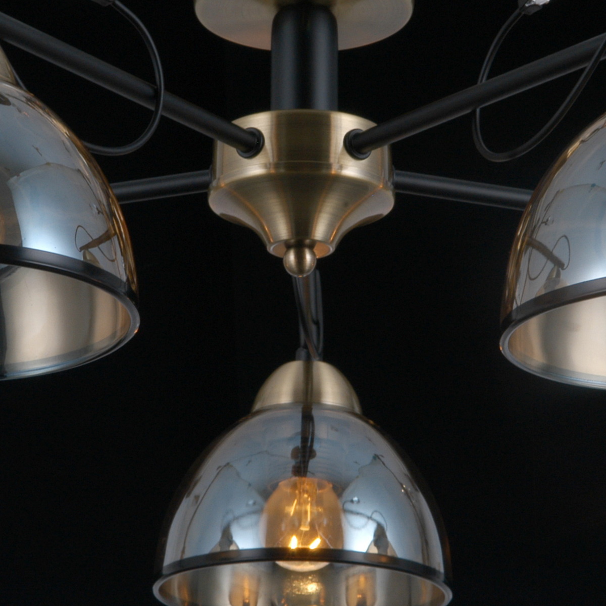 Потолочная люстра Illumico IL0251-5CSQ-79 BK AB