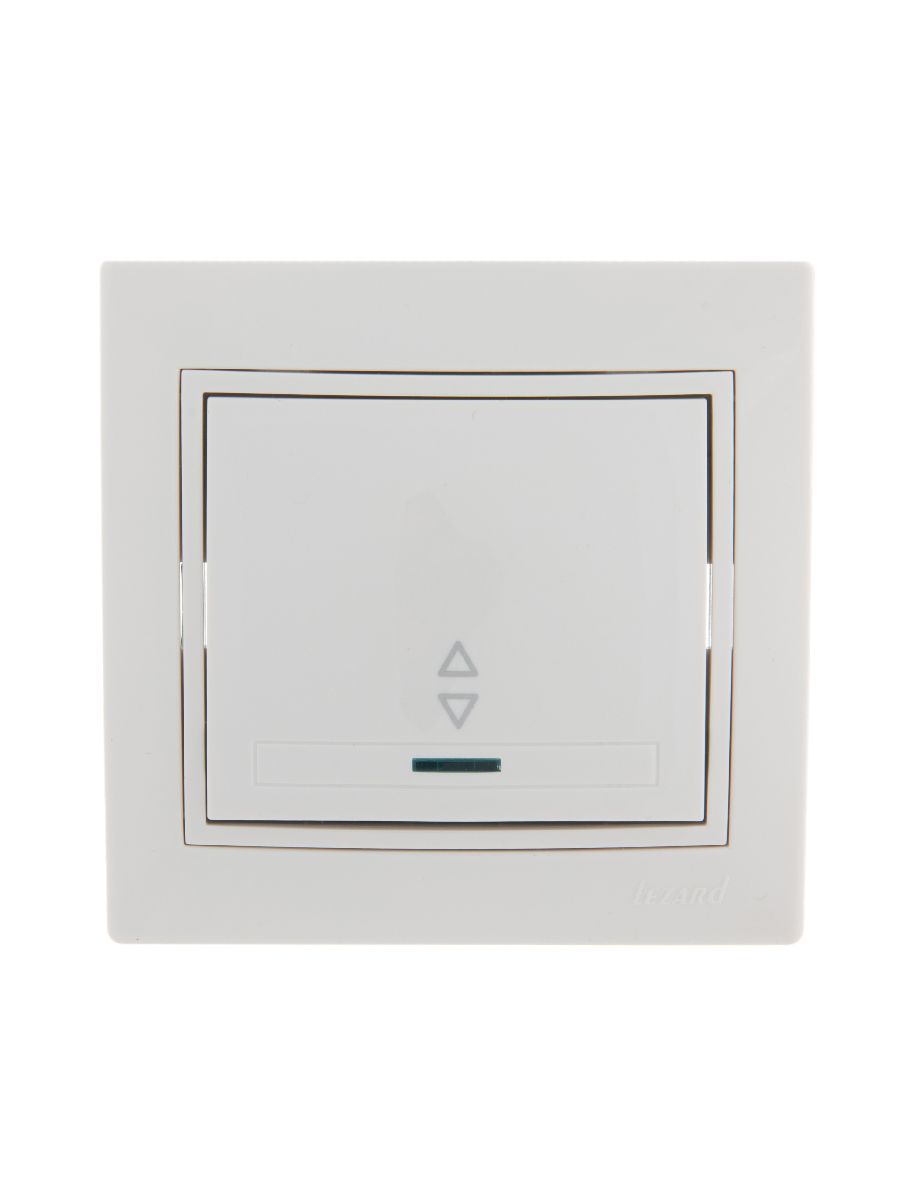 Выключатель проходной с подсветкой Lezard Mira 701-0202-114