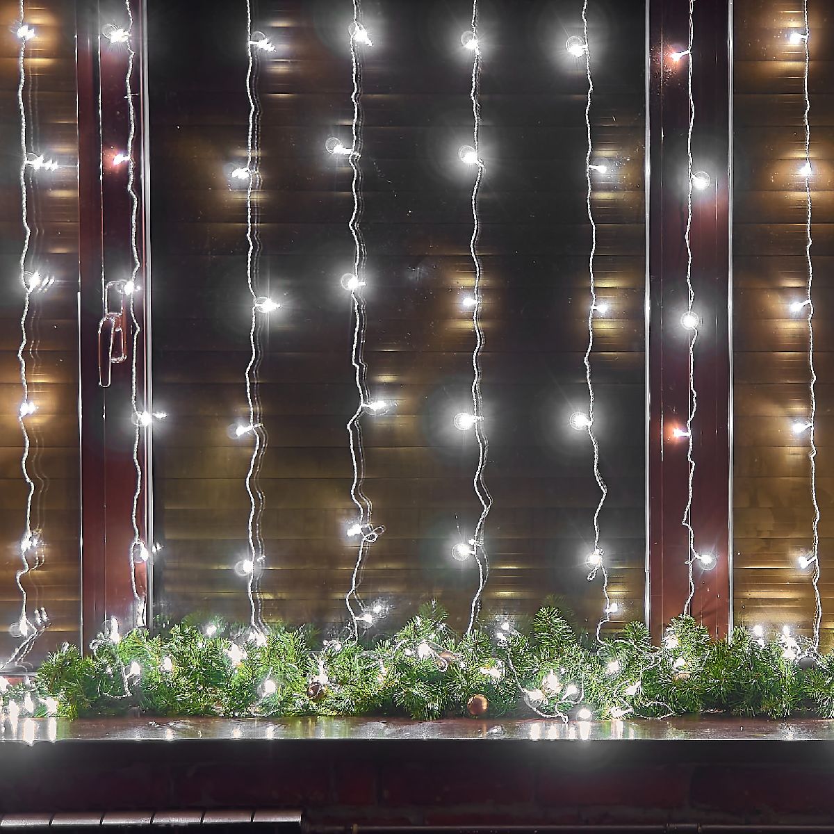 Гирлянда Занавес Uniel ULD-C3030-192/DTA WHITE IP20 UL-00012097