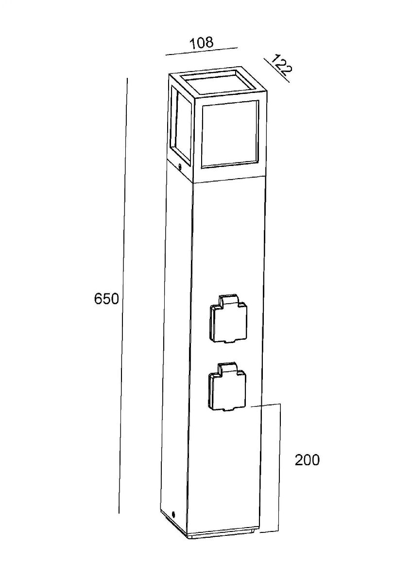 Ландшафтный светильник Deko-Light Facado 733064
