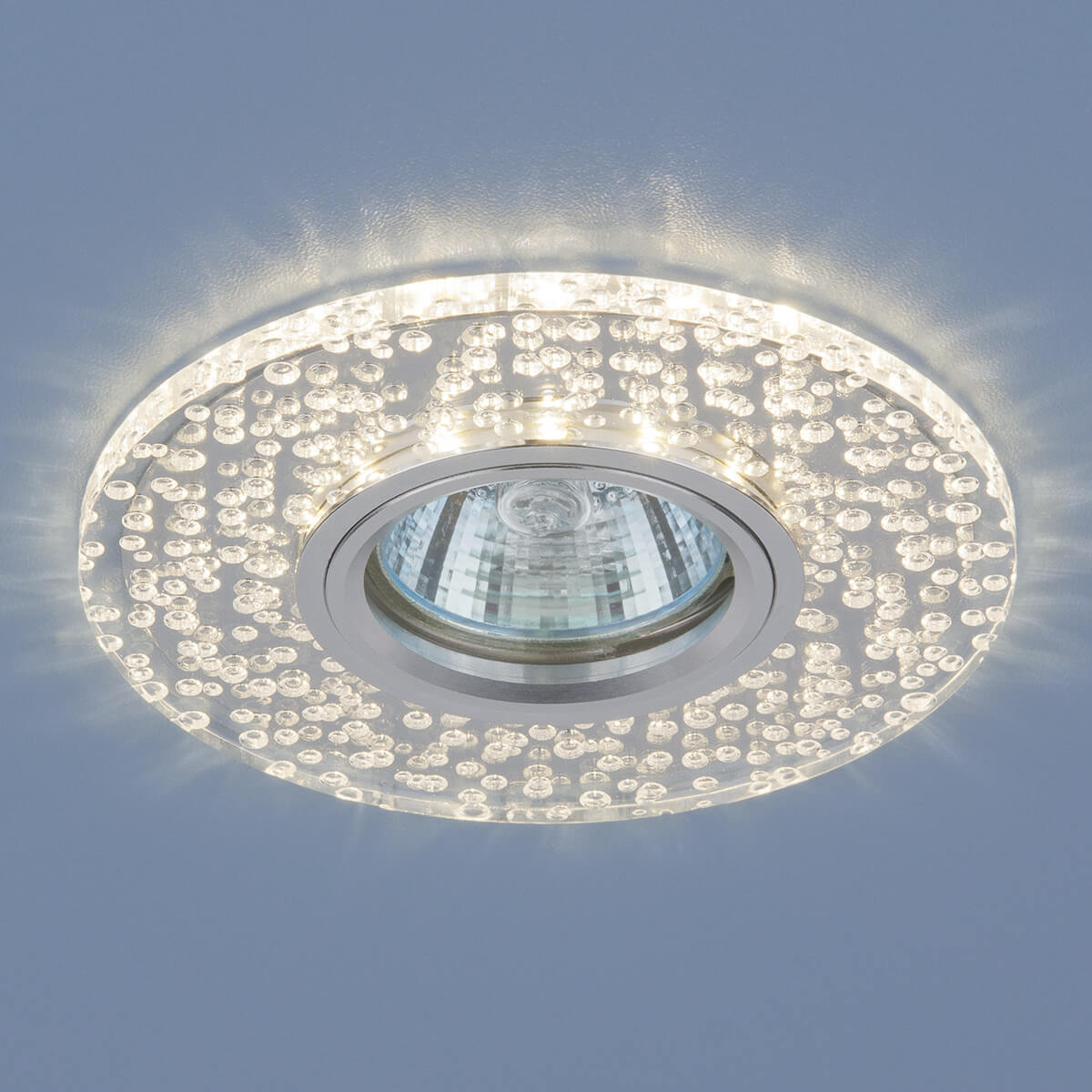 Встраиваемый светильник Elektrostandard 2199 MR16 CL зеркальный/прозрачный 4690389102844