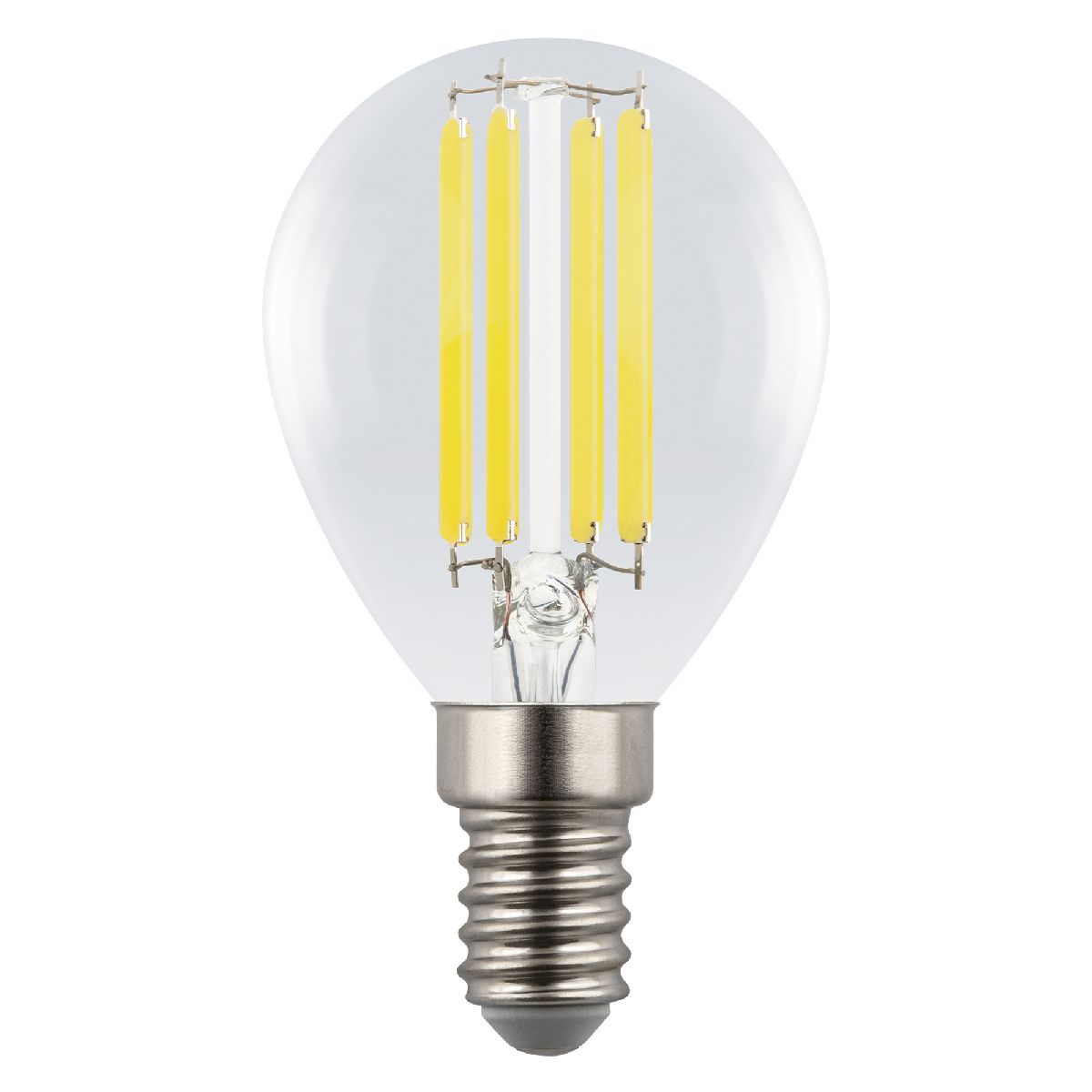 Лампа светодиодная филаментная Uniel LED-G45-4W/4000K/E14/CL GLY01TR UL-00011939