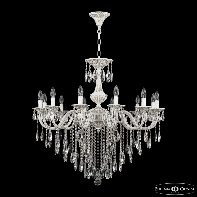 Подвесная люстра Bohemia Ivele Crystal AL78101/12/300 B WMG