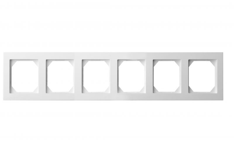 Рамка шестиместная Liregus Epsilon 28-043