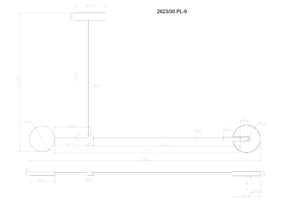 Потолочный светильник Divinare Malcone 2623/06 PL-9
