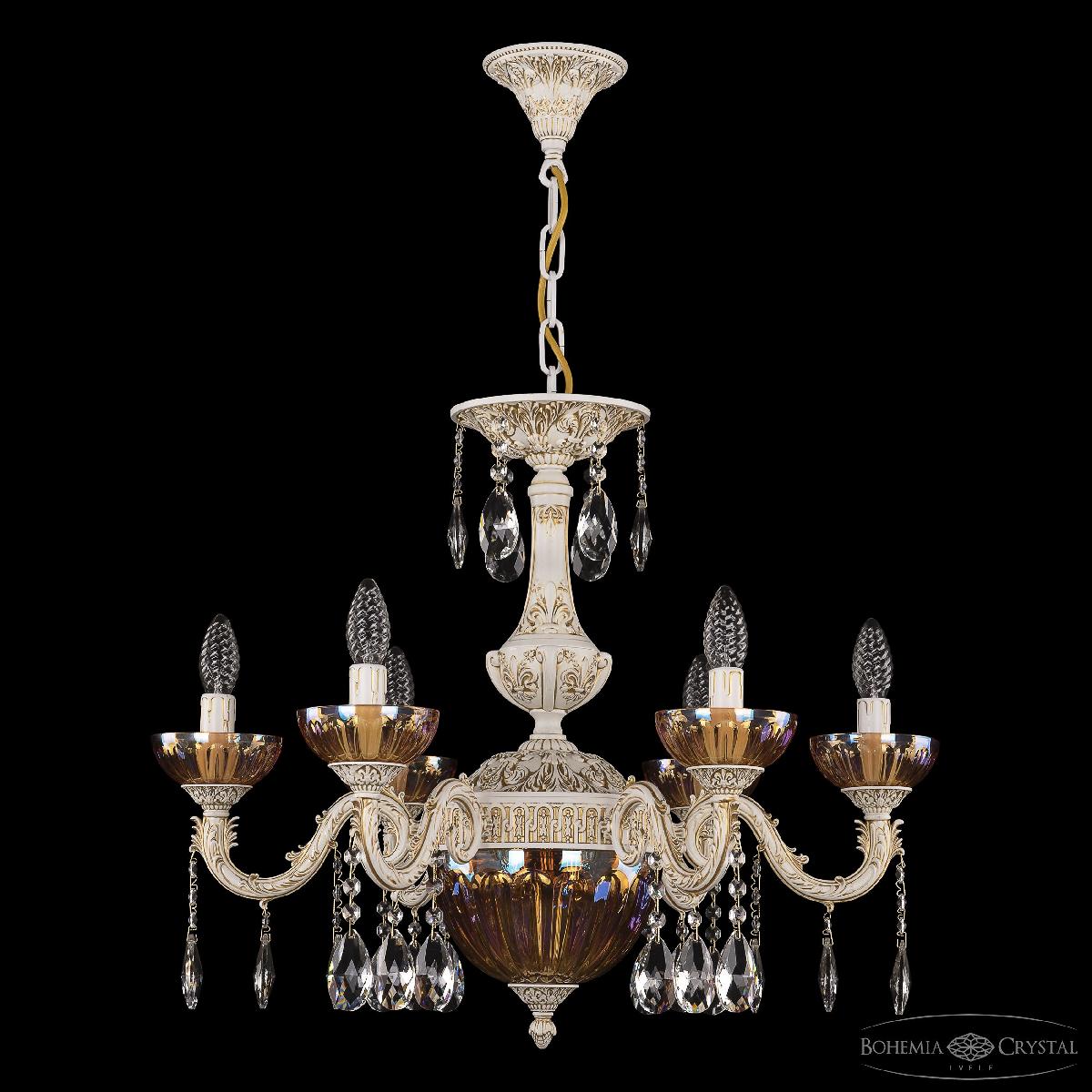 Подвесная люстра Bohemia Ivele Crystal AL79101P/6/175 A WMG P Shampan/M-1H