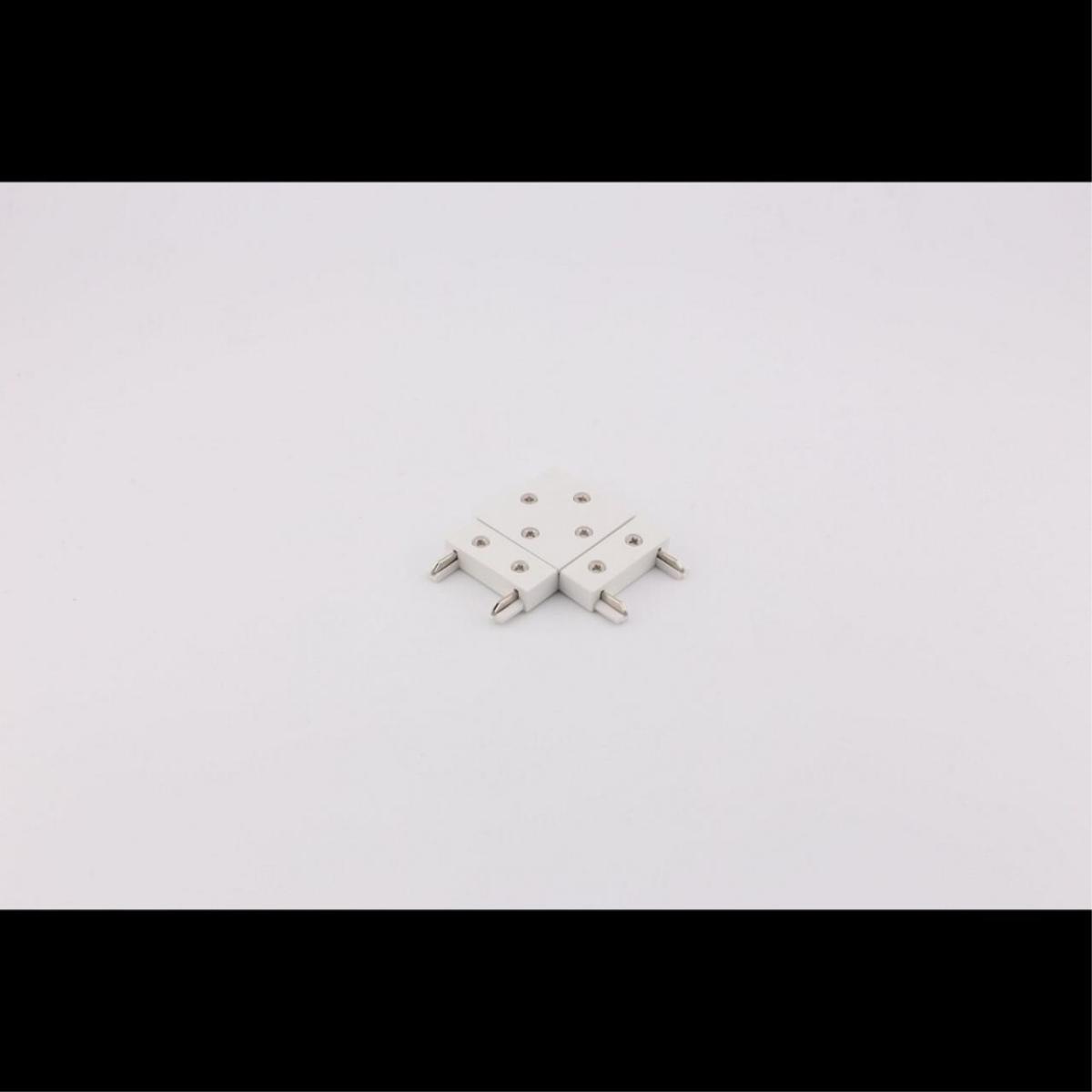 Коннектор питания угол плоский Aployt Magnetic track 48 APL.0181.10.08