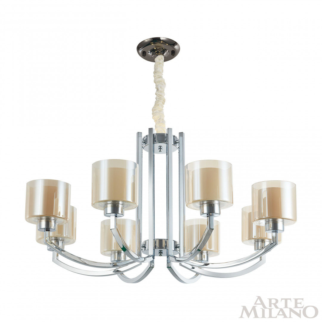 Подвесная люстра Arte Milano Neapolis 277207/8 Ni