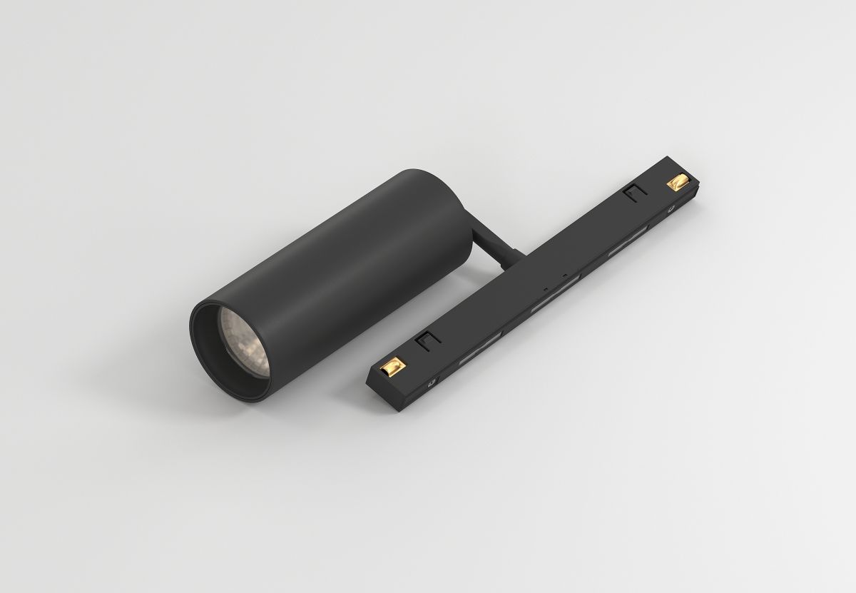 Трековый магнитный светильник Luminotti Genesis Spott L.304.18.4K.BK