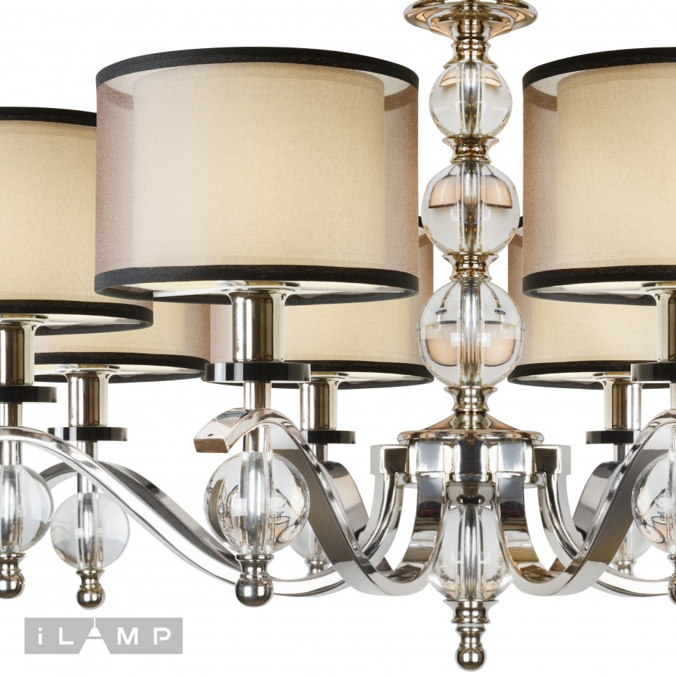 Подвесная люстра iLamp Malibu P2335-8 nic