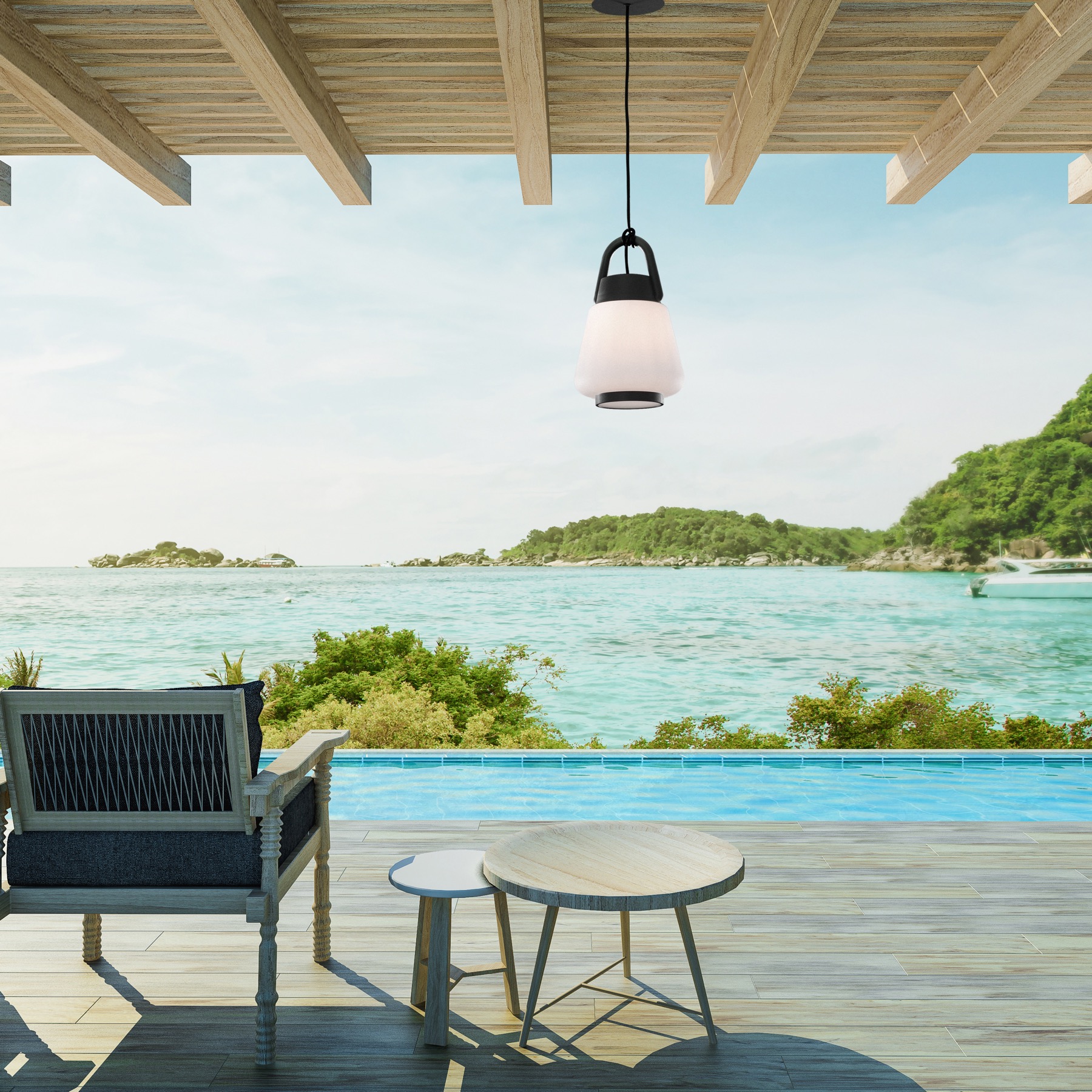 Уличный подвесной светильник Mantra Kinke 6210