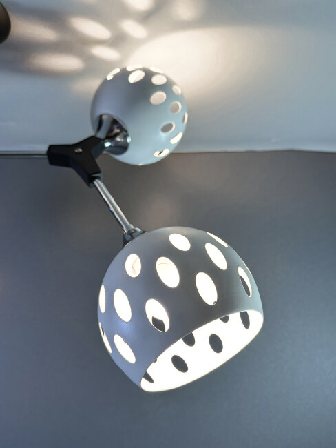 Люстра на штанге Wedo Light Berta WD3564/4C-BK-CR-WT