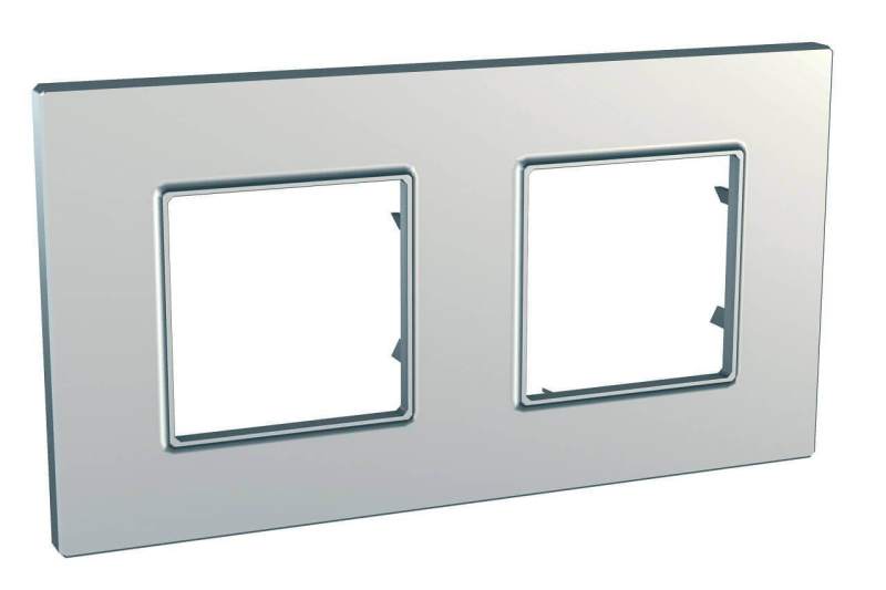 Рамка 2-постовая Schneider Electric Unica Quadro MGU6.704.55