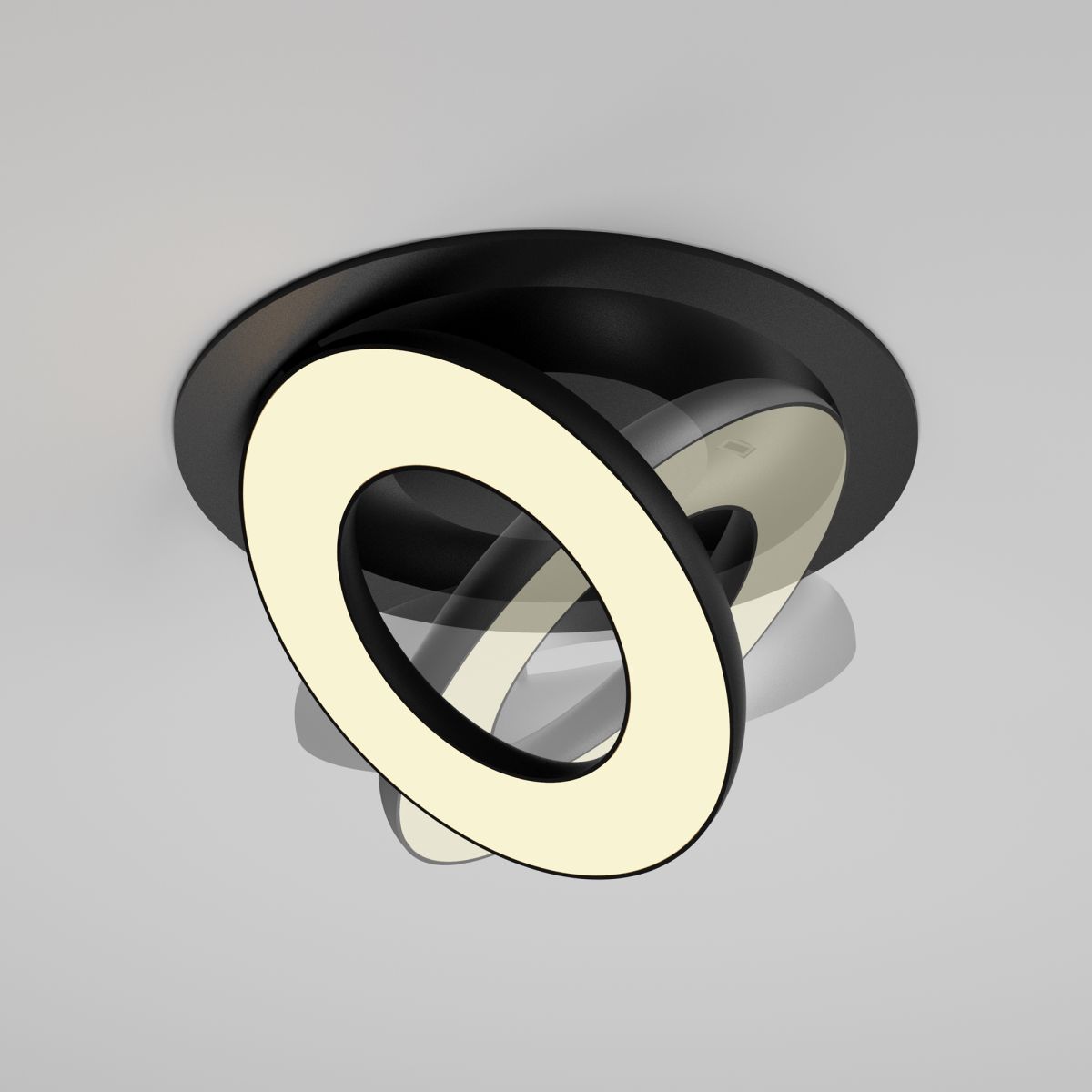 Встраиваемый светильник Maytoni Vector DL102-12W2.7K-B