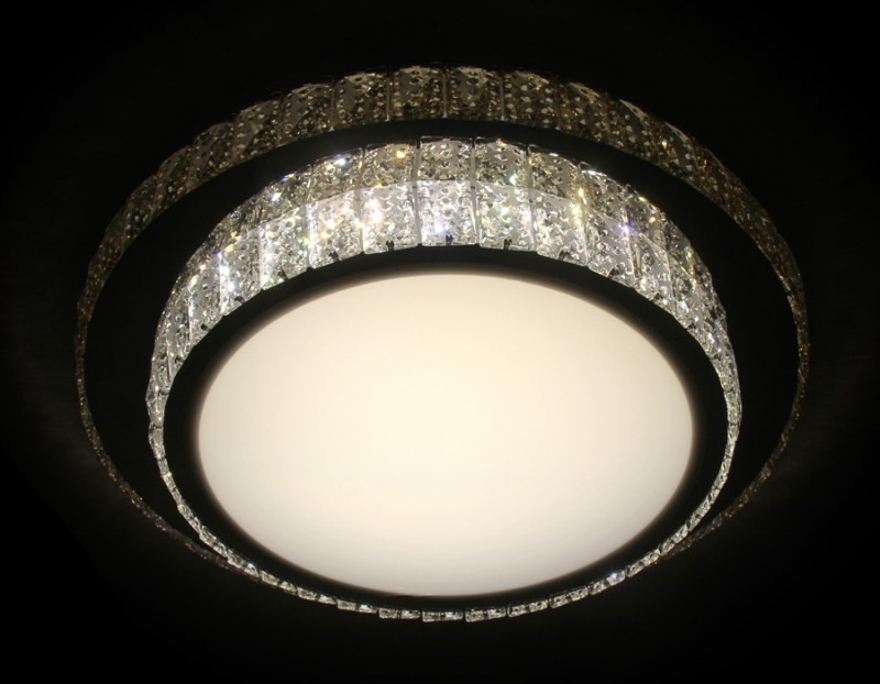 Накладная люстра Ambrella Light F94 CH/CL 48W D490