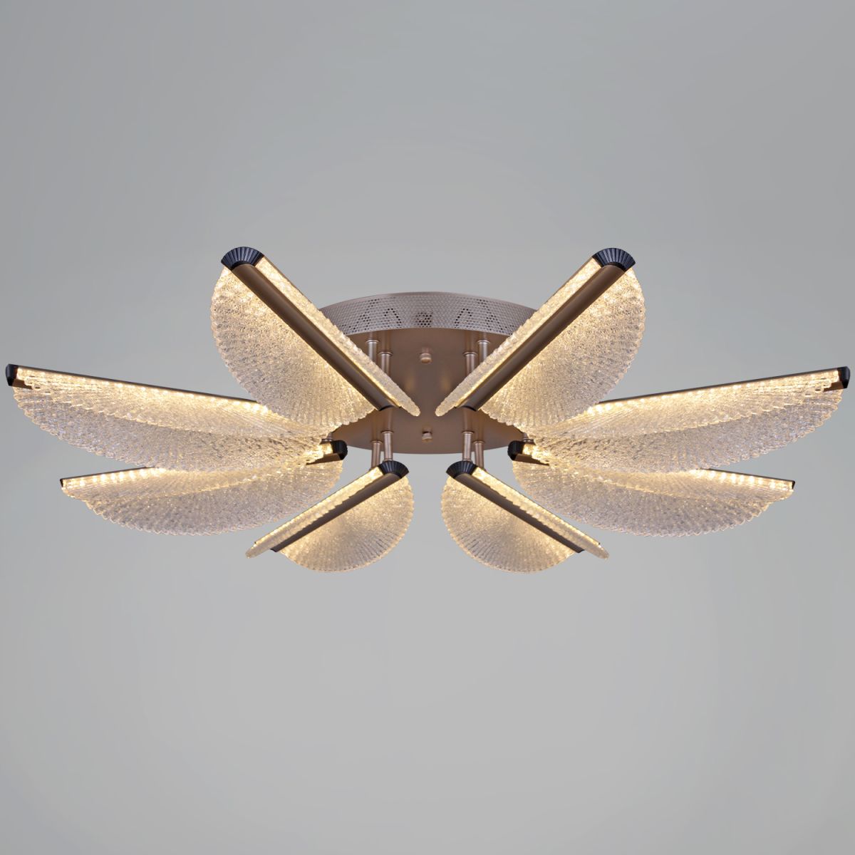 Потолочная люстра Reluce 00490-0.3-08L champagne silver