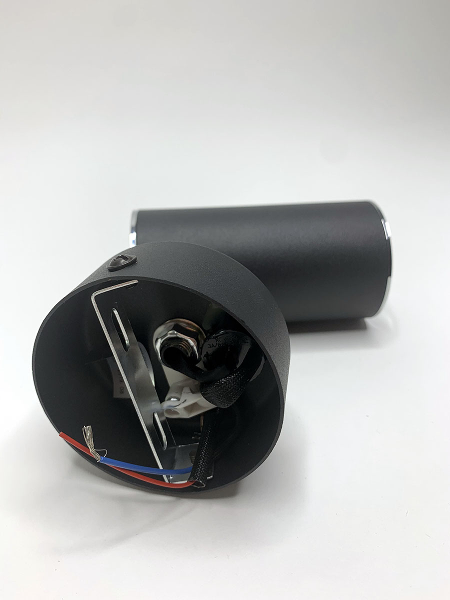 Накладной спот Elvan ST-12011-GU10-Bk