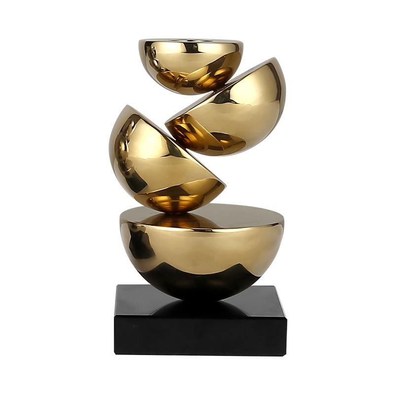 Подсвечник ArtHomeDecor Fragment 6933 S GD BK