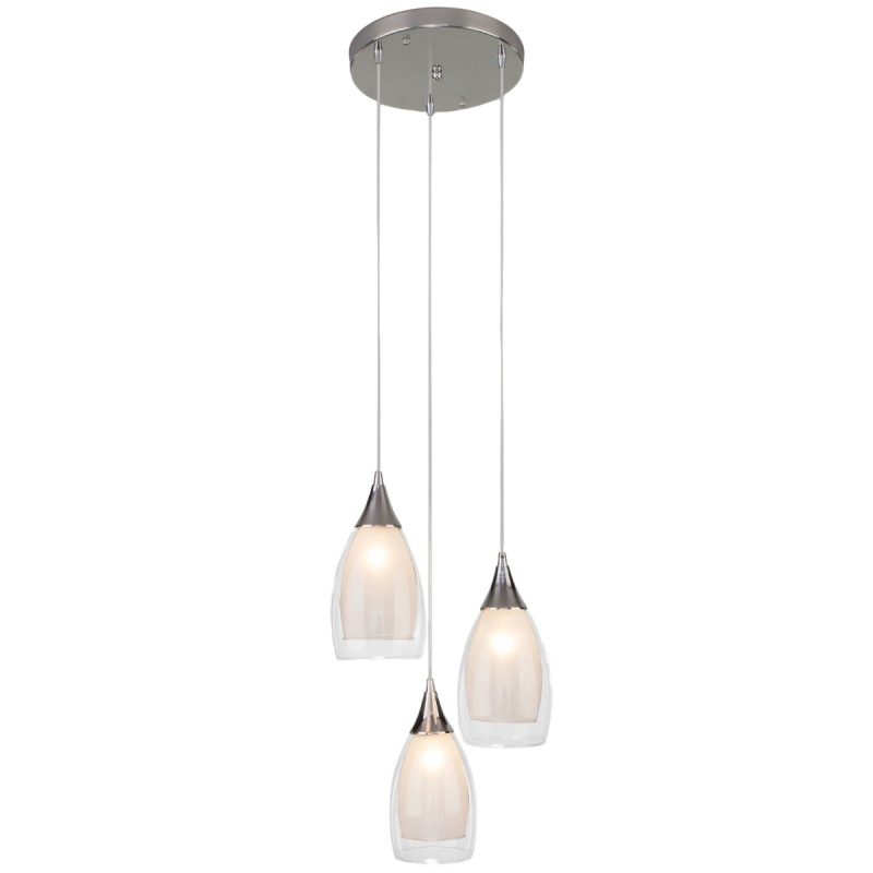 Подвесной светильник современный Eurosvet Cosmic 50085/3 хром