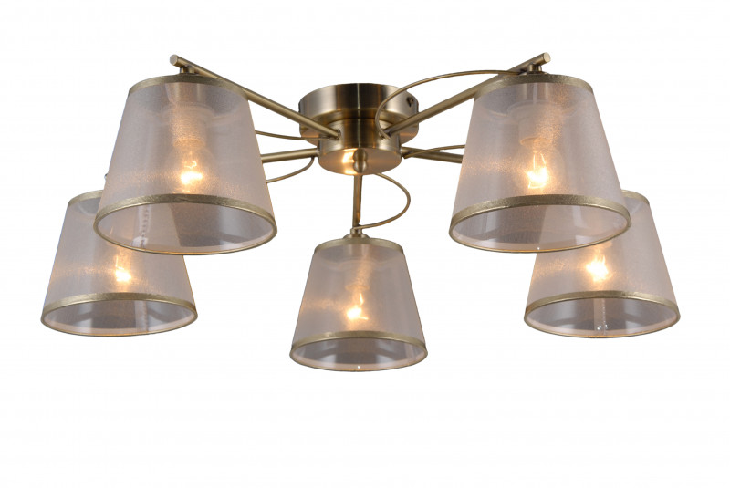 Люстра на штанге Natali Kovaltseva 79015/5C ANTIQUE